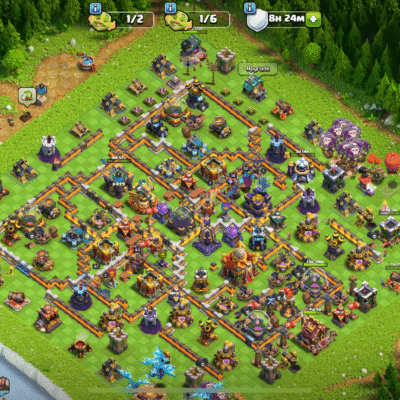 حساب كلاش اوف كلانس بيت 16