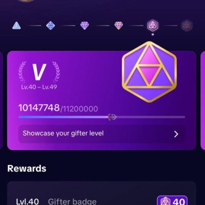 حساب لفل 40+ 🔥