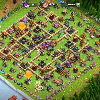 قرية كلاش اوف كلانس شبه ماكس