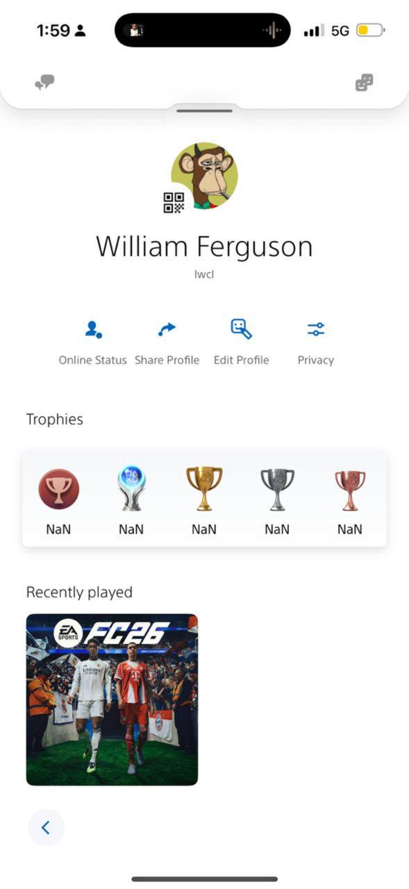 حساب سوني رباعي مكرر مميز